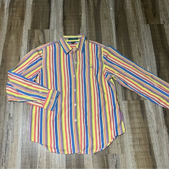 Polo Ralph Lauren Multicolor Striped Shirt - Picture 1 of 5